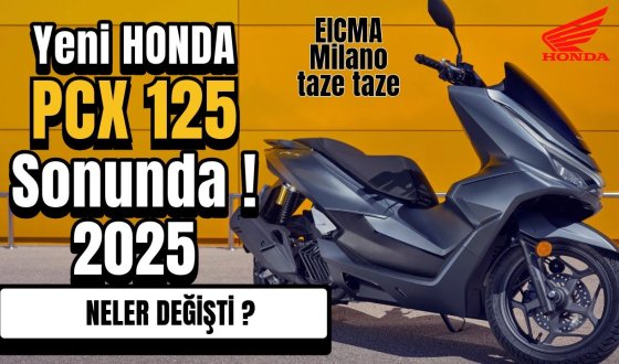 2025 Honda PCX Modelleri Tanıtımı